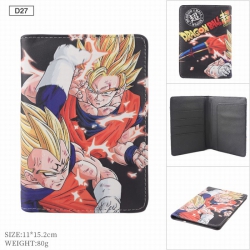 DRAGON BALL PU leather multi-f...
