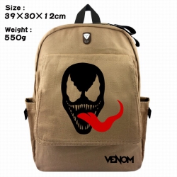 Venom Canvas Flip cover backpa...