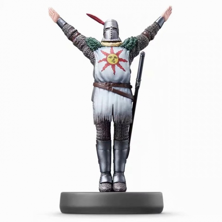 Swith  Dark Souls Sun warrior Card loading Figure Decoration 10CM