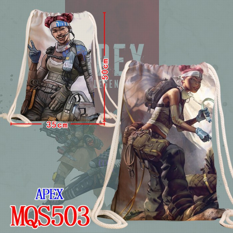 Apex Legends Double-sided Full color Handbag Pocket 35X50CM MQS503