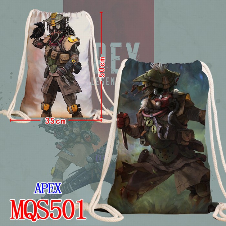 Apex Legends Double-sided Full color Handbag Pocket 35X50CM MQS501