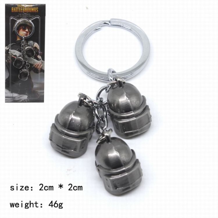 Playerunknowns Batt Skewers Key chain pendant 2.5X3.5CM Style B