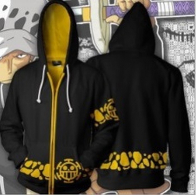 One Piece Sports zipper long sleeve jacket hip hop sweater Hoodie M-L-XL-XXL-XXXL price for 2 pcs preorder 3 days