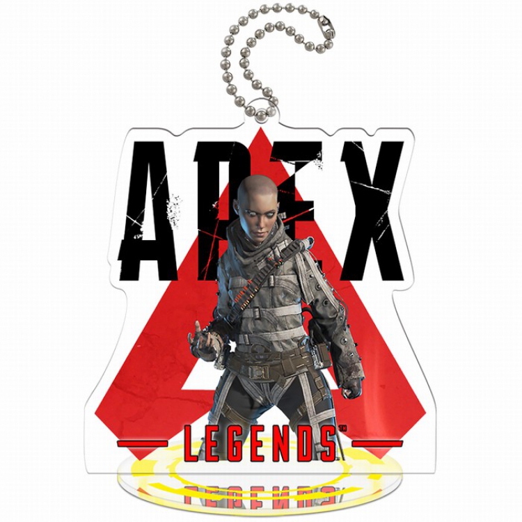 Apex Legends Acrylic Standing Plates Keychain pendant 9-10CM Style F