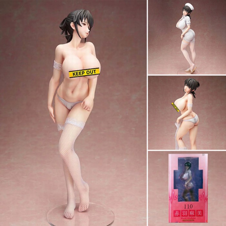 FREEing Akabane Asami nurse Boxed Figure Decoration 42CM 25X22X51CM 1720G a box of 9
