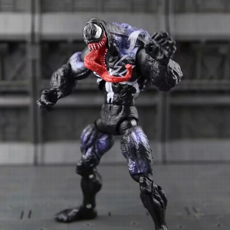 Venom Movable joint black Bagged Figure Decoration 17CM
