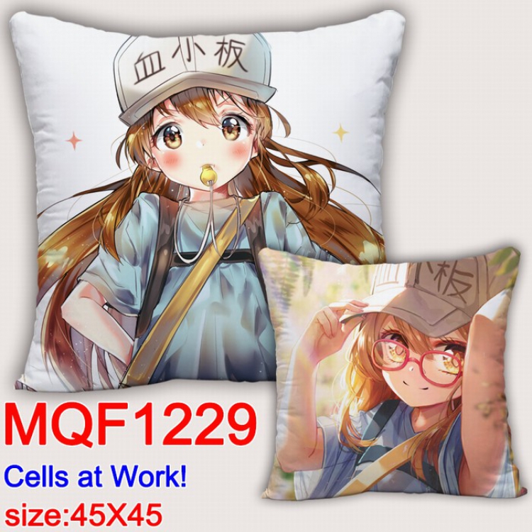 Working cell Double-sided full color Pillow Cushion 45X45CM MQF1229