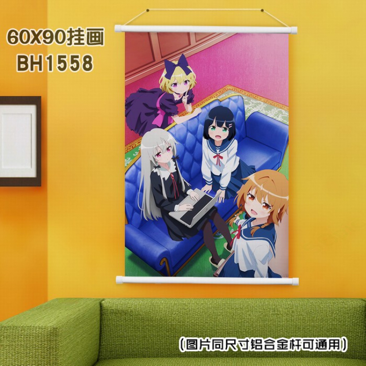 Vampire next door White Plastic rod Cloth painting Wall Scroll 40X60CM BH-1558