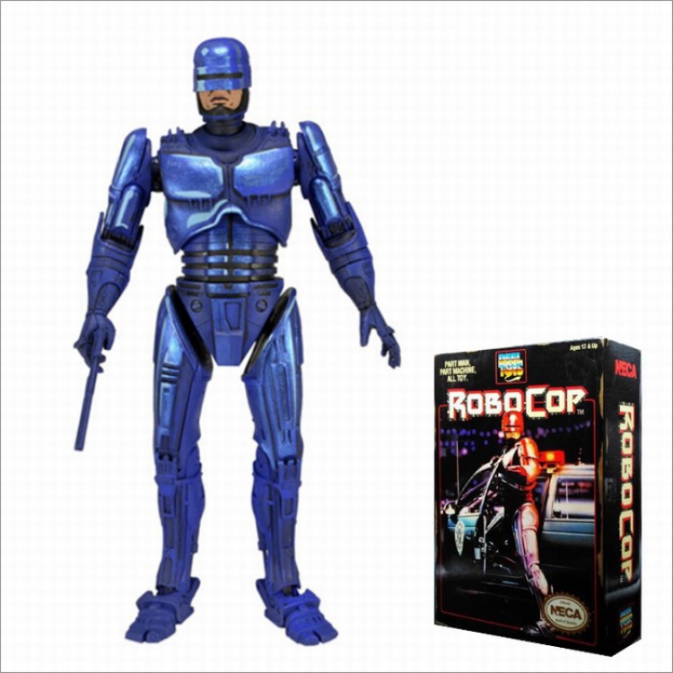 NECA RoboCop Game version Movable Boxed Figure Decoration 18CM a box of 8