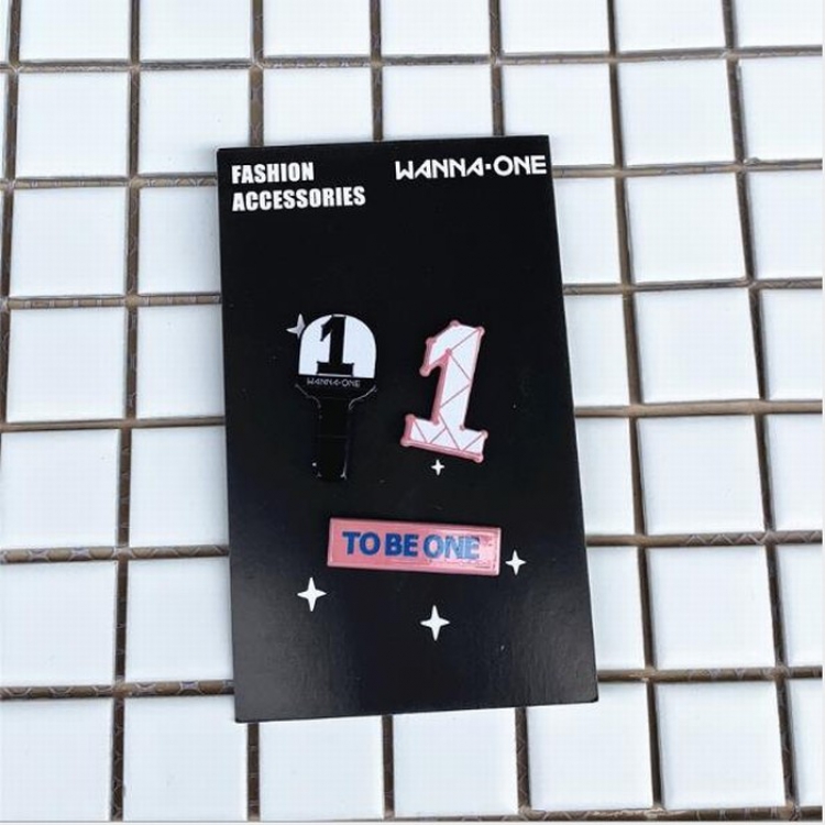 Wannaone Acrylic brooch set price for 5 pcs 