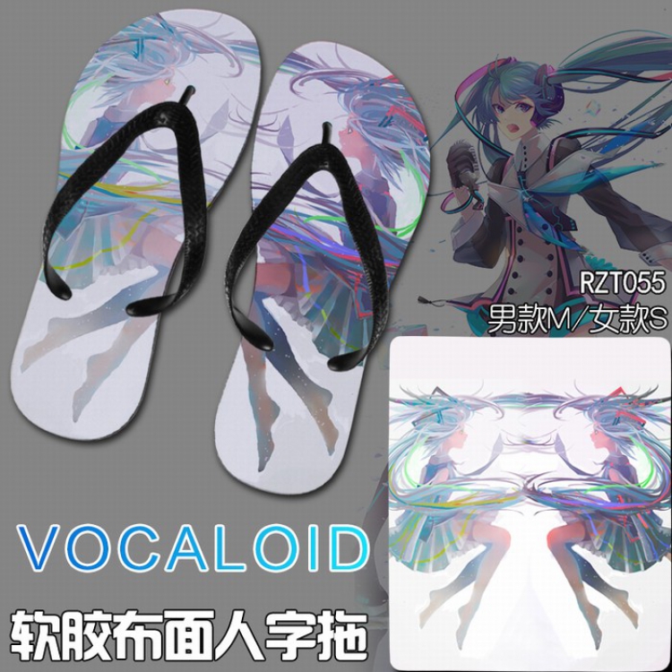  Soft glue Cloth surface Flip-flops slipper S.M.L RZT055 