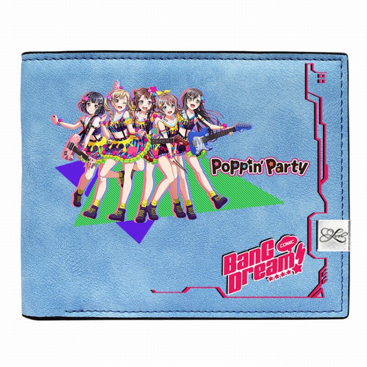 Bang dream Short wallet purse 12X10CM Style H