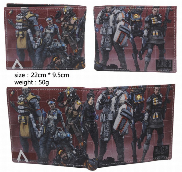 Apex Legends short two-fold wallet Purse A