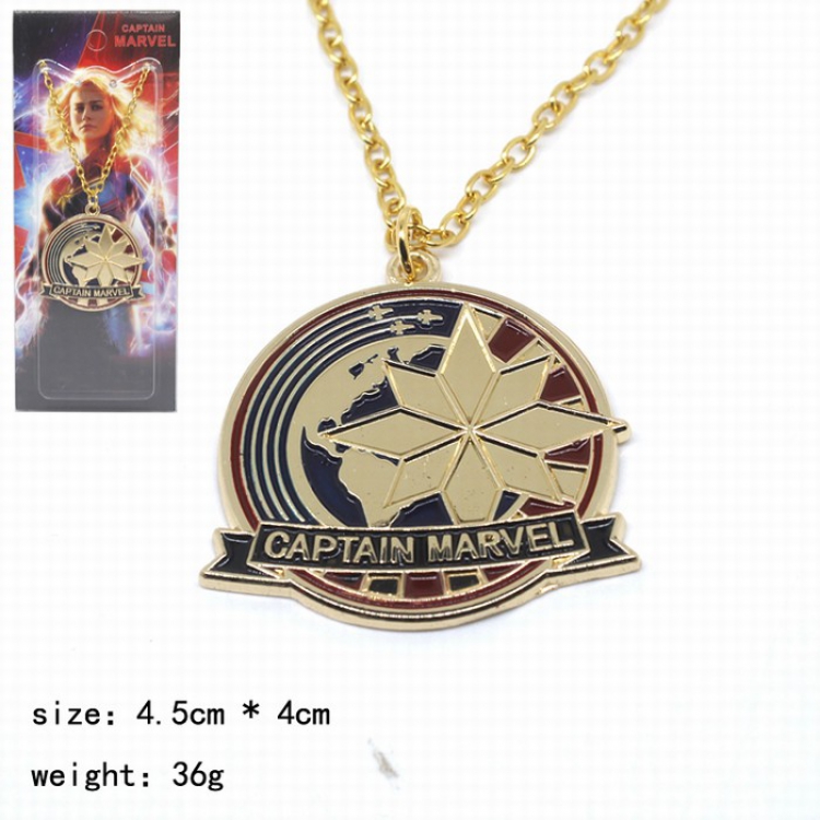 Captain Marvel Necklace pendant B