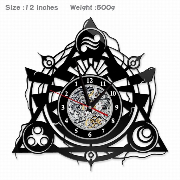 The Legend of Zelda Creative painting wall clocks and clocks PVC material No battery Style 1