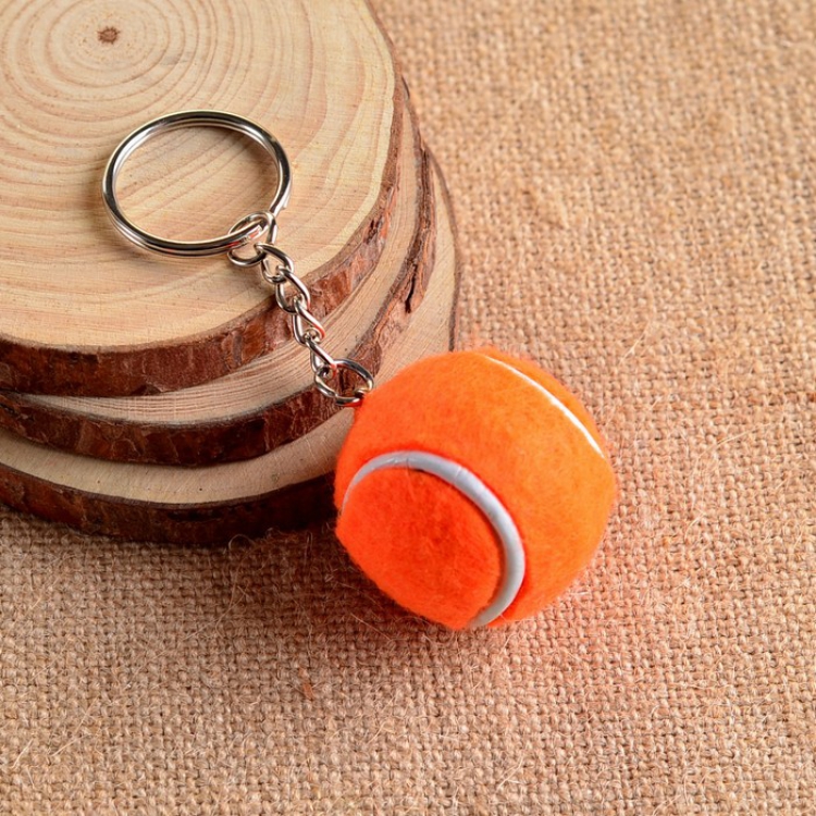 Plush tennis Keychain pendant price for 3 pcs Style F