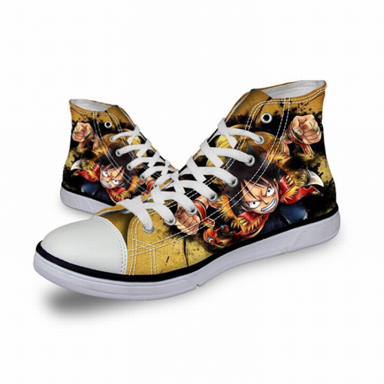 One Piece Printed canvas shoes for men and women casual shoes 35-45 yards preorder 7 days T0355AK