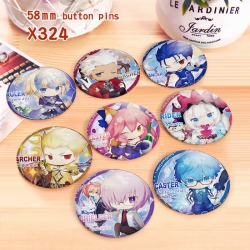 Fate Grand Order a set of 8 Ti...