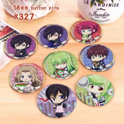 Code Geass a set of 8 Tinplate...