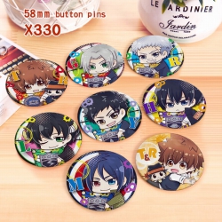 HITMAN REBORN a set of 8 Tinpl...