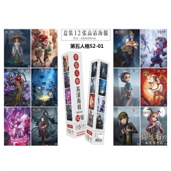 Identity V a box of 12 posters...