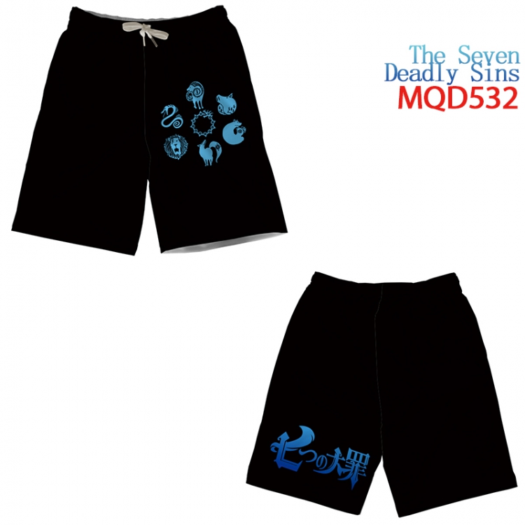 The Seven Deadly Sins Beach pants M L XL XXL XXXL MQD532