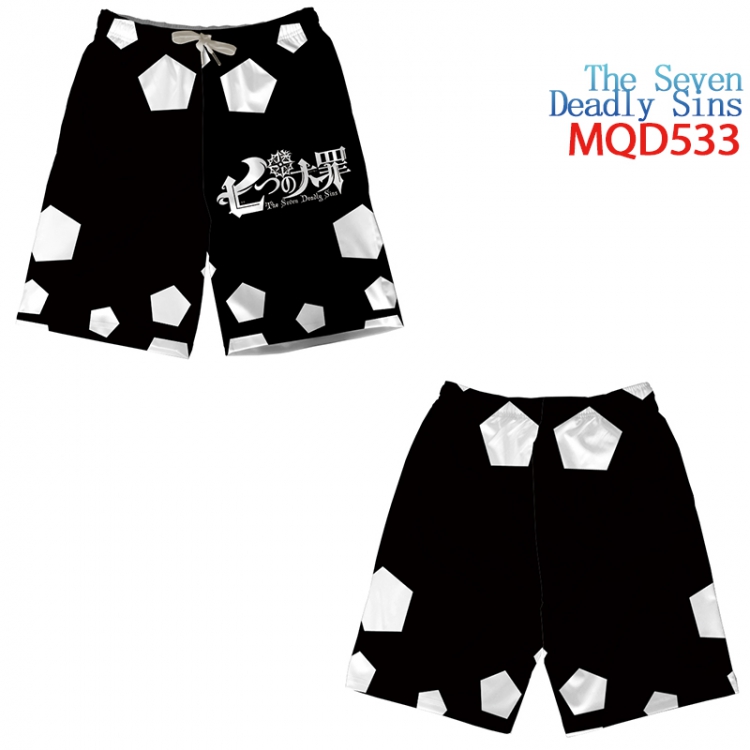 The Seven Deadly Sins Beach pants M L XL XXL XXXL MQD533