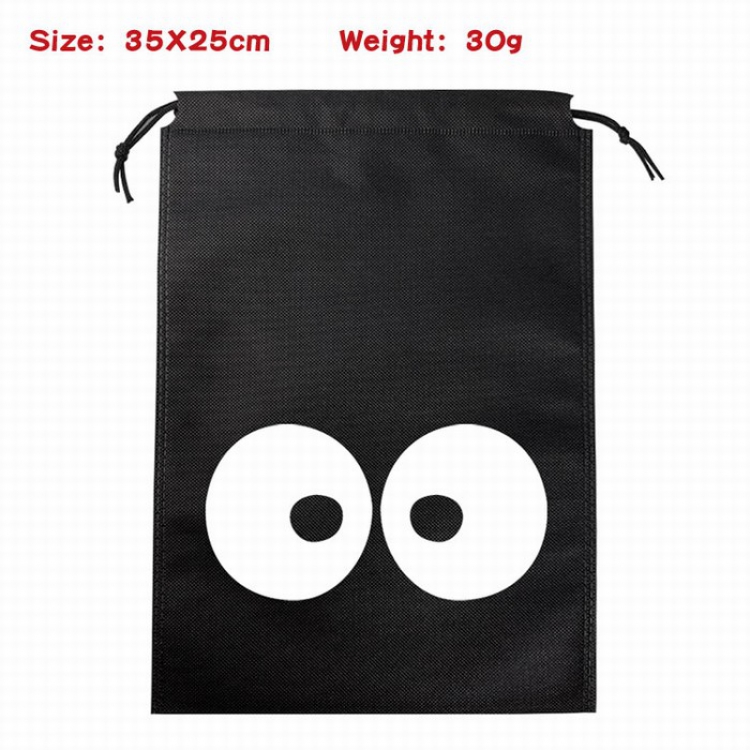 Hayao Miyazaki Canvas drawstring storage pouch bag 35X25CM 30G Style 