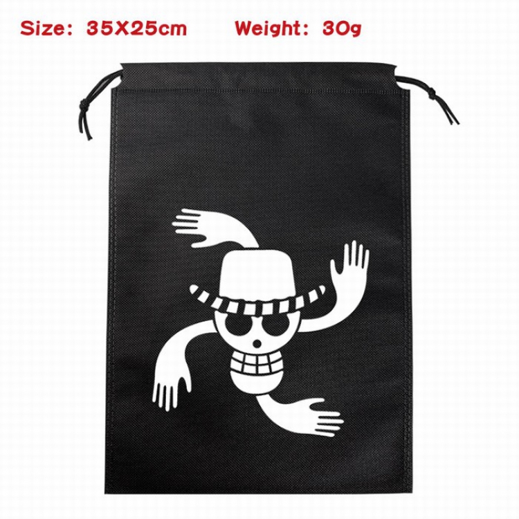 One Piece Canvas drawstring storage pouch bag 35X25CM 30G Style 13