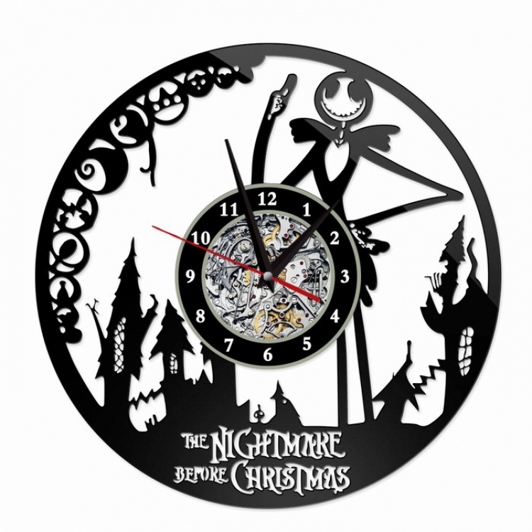 Jack Creative painting wall clocks and clocks PVC material No battery Style 5