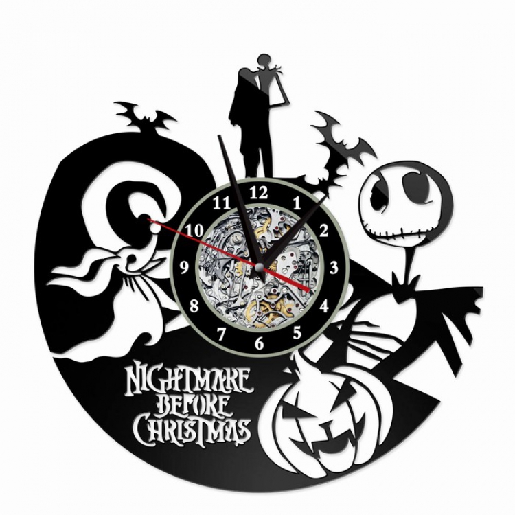 Jack Creative painting wall clocks and clocks PVC material No battery Style 4