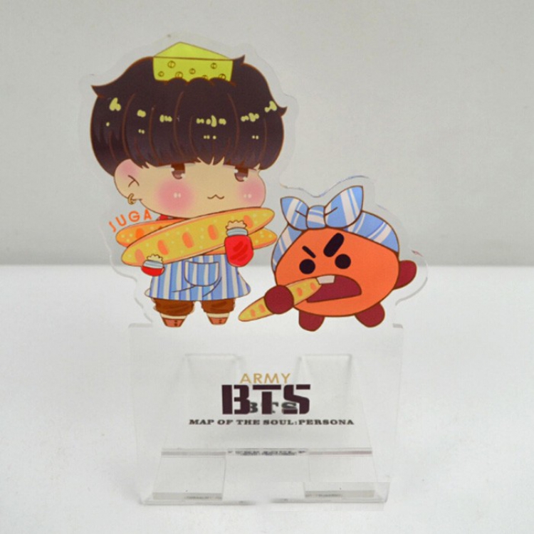BTS BT21 Transparent Acrylic Mobile phone holder Style A