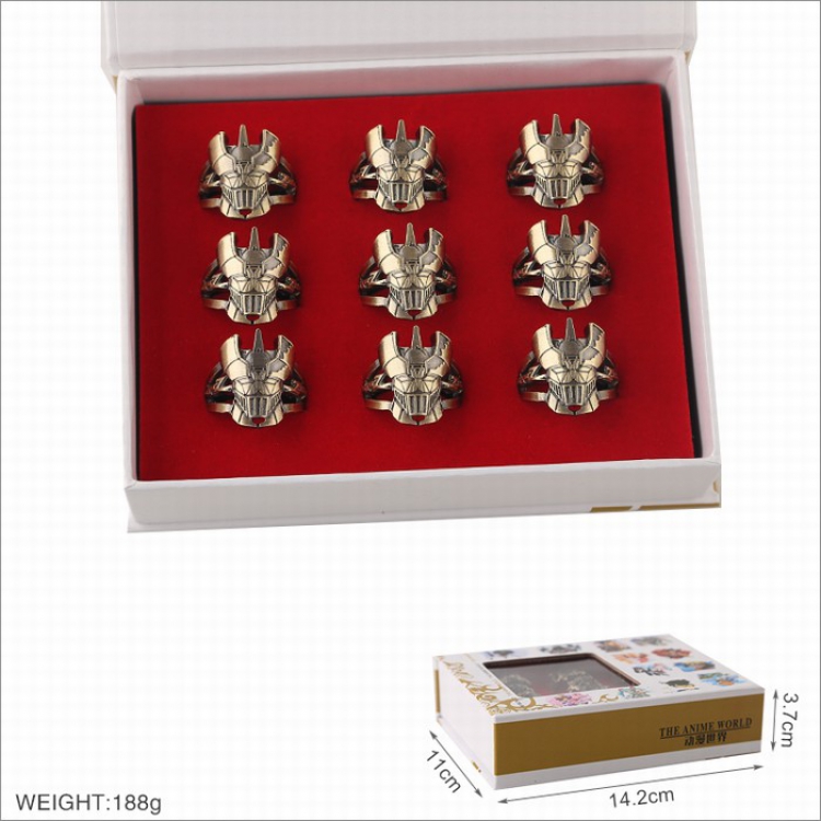 Mazin Wars Ring kingdom hearts price for 9 pcs a set