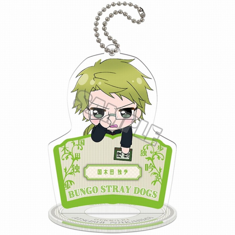 Bungo Stray Dogs Q version Small Standing Plates Acrylic keychain pendant 9-10CM Style K