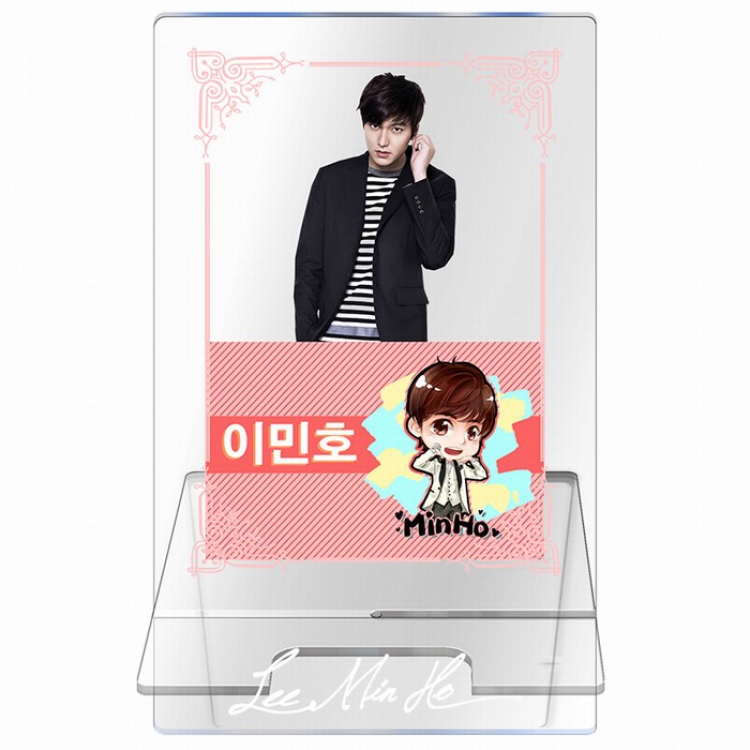  Korean stars Transparent acrylic phone holder 13CM Style D
