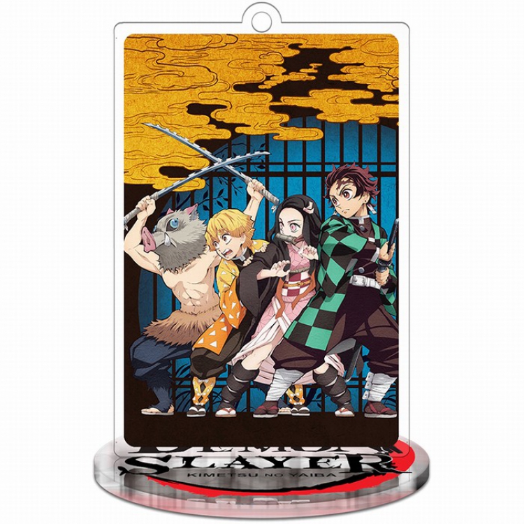 Demon Slayer Kimets Acrylic Key Chain pendant 9-10CM Style 4