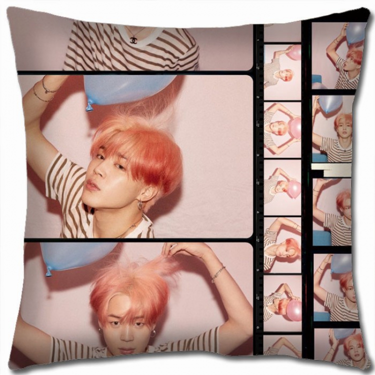 BTS Double-sided full color Pillow Cushion 45X45CM BS-368 NO FILLING