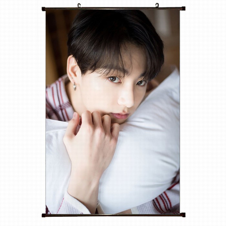 BTS Plastic pole cloth painting Wall Scroll 60X90CM preorder 3 days BS-338 NO FILLING