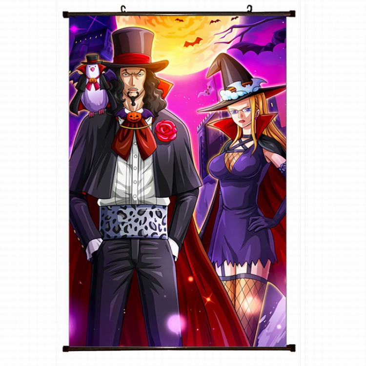 One Piece Plastic pole cloth painting Wall Scroll 60X90CM preorder 3 days H1-38 NO FILLING