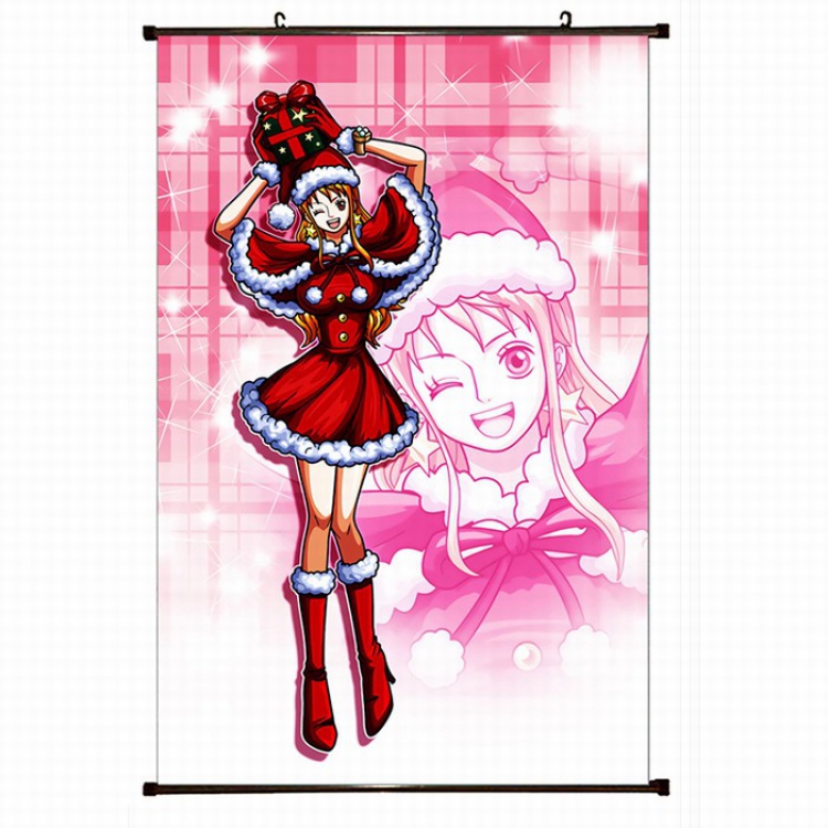 One Piece Plastic pole cloth painting Wall Scroll 60X90CM preorder 3 days H1-77 NO FILLING