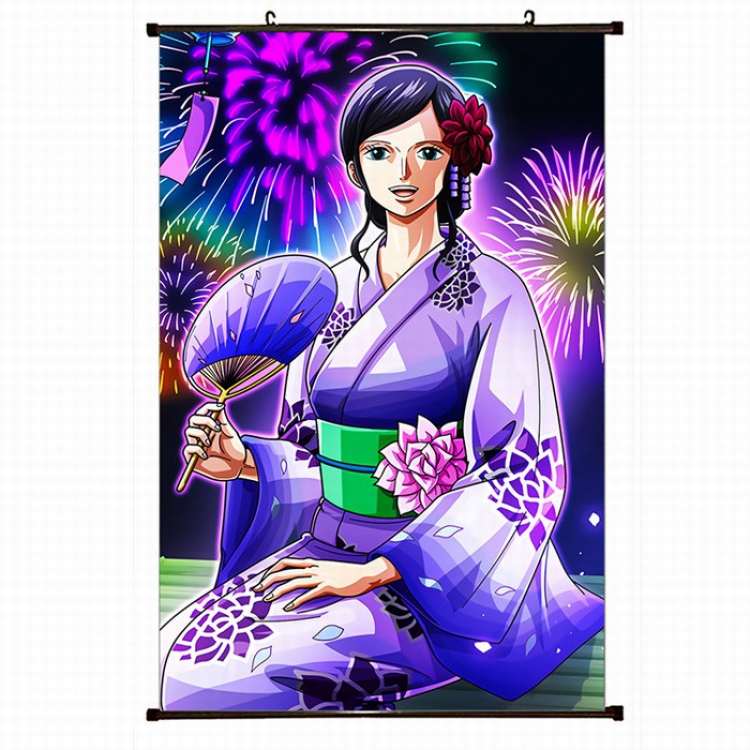 One Piece Plastic pole cloth painting Wall Scroll 60X90CM preorder 3 days H1-92 NO FILLING