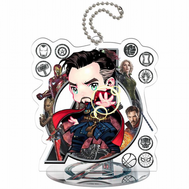 The avengers allianc Q version Small Standing Plates Acrylic keychain pendant 9-10CM Style Q