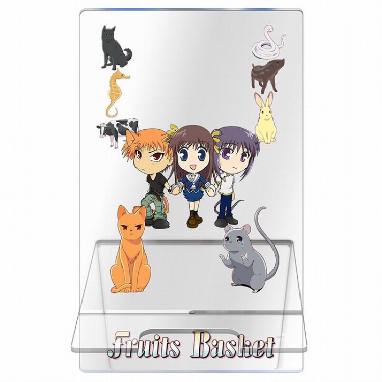 Fruits Basket Transparent acrylic phone holder 13CM Style A