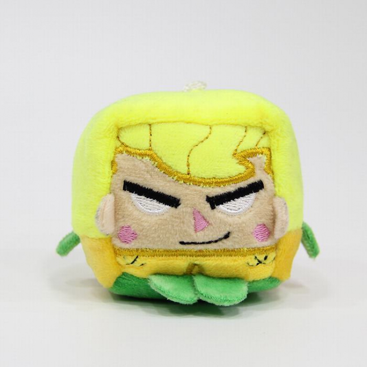 The avengers allianc a set of 10 Four square plush toy doll keychain pendant 6X6CM Style B