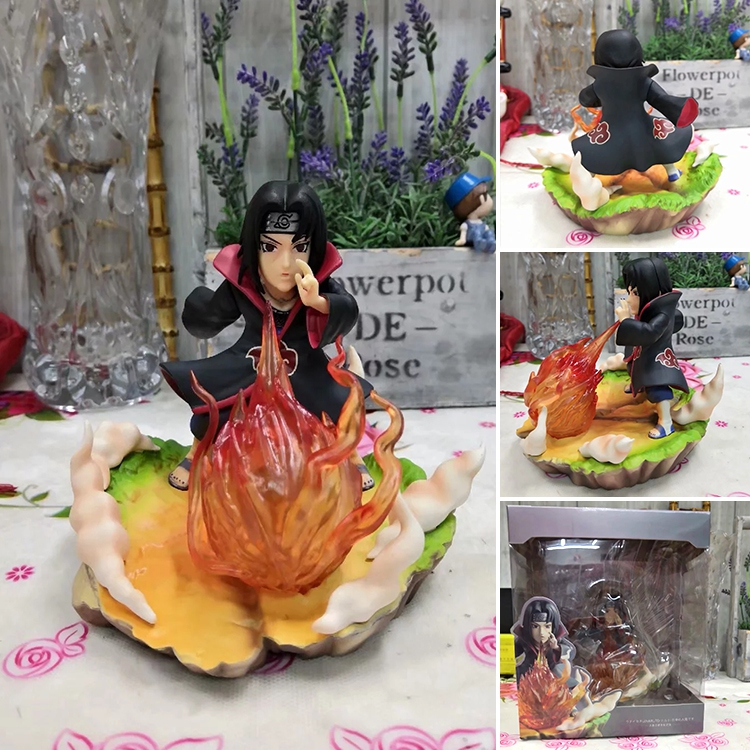 Naruto Uchiha Itachi Boxed Figure Decoration 13CM a box of 36