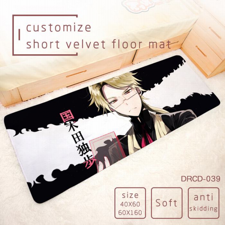 Bungo Stray Dogs Carpet rug Mats Floor mat 60X160CM DRCD039