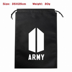 BTS  Canvas drawstring storage...
