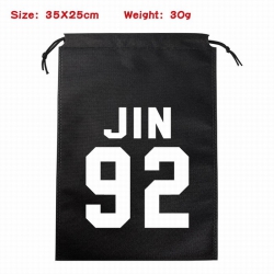 BTS Canvas drawstring storage ...