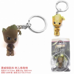 The Avengers Groot Doll Keycha...