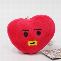 BTS BT21 Plush Keychain pendan...